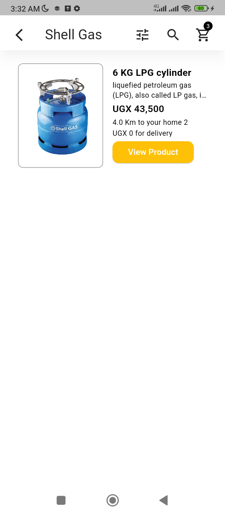 Product Screen